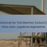 Historia de los Test Matches: Evolución, Hitos clave, Jugadores legendarios