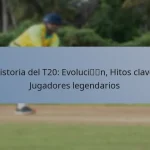 Historia del T20: Evolución, Hitos clave, Jugadores legendarios
