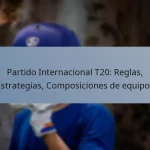 Partido Internacional T20: Reglas, Estrategias, Composiciones de equipos