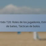 Partido T20: Roles de los jugadores, Estilos de bateo, Tácticas de bolos