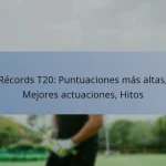 Récords T20: Puntuaciones más altas, Mejores actuaciones, Hitos